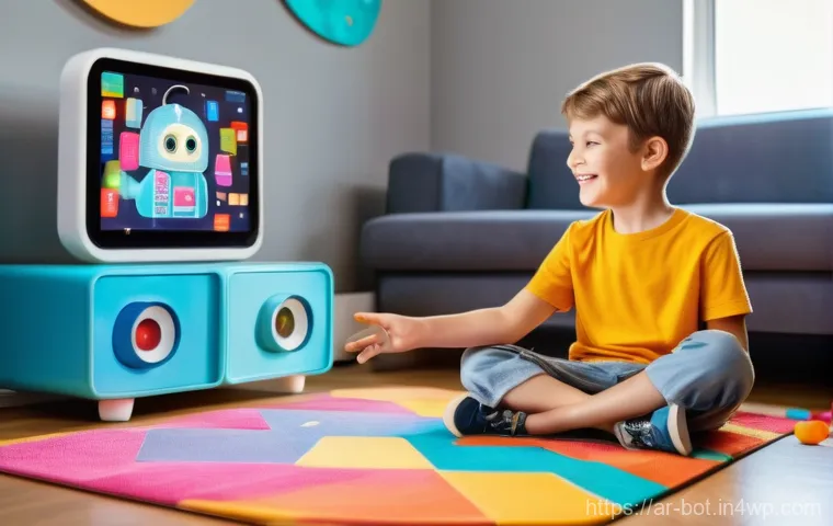반려로봇의 진화 역사 - Elderly Companion Robot in a Cozy Home**
A heartwarming scene featuring an elderly woman, gracefully... 반려로봇의 진화 역사 - Elderly Companion Robot in a Cozy Home**
A heartwarming scene featuring an elderly woman, gracefully...