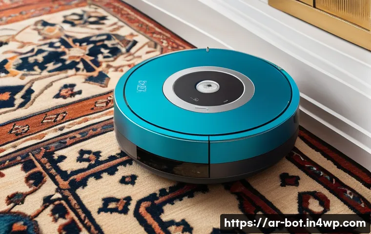 반려로봇의 배터리 수명 및 관리 - A detailed close-up of a modern robotic vacuum cleaner’s battery compartment showing a high-quality ...